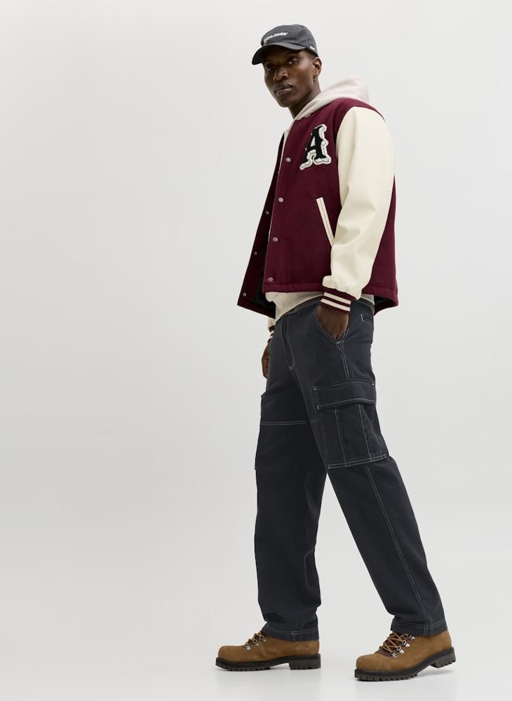 JACK & JONES Contrast Loose fit cargo pants - Image 4